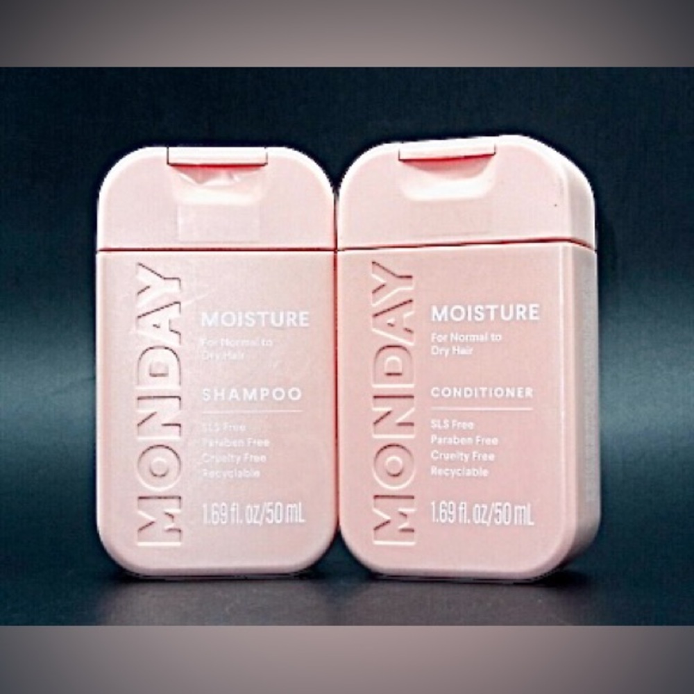 MONDAY MOISTURE || Mini Shampoo + Conditioner Set - 1.69 fl oz / 50 ml ✨NWT✨